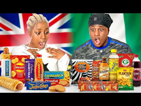 British Vs Nigerian Snacks (Snack Wars!)