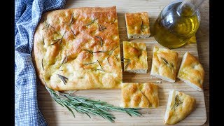 意式香草麵包 (佛卡夏) ｜Focaccia Recipe