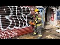 ROLL UP DOOR FORCIBLE ENTRY - Philly Ladder Company-Level Training | Diamond Blade K950 Saw