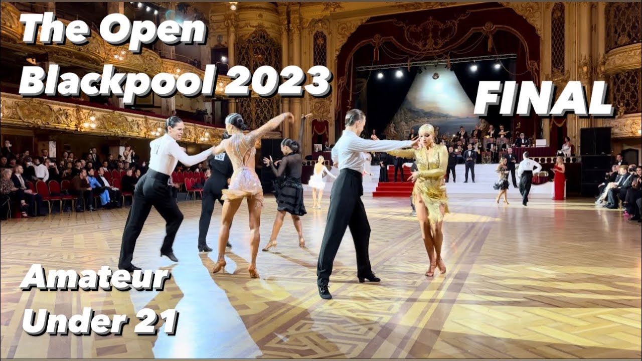 The Open Blackpool 2023 Final Amateur Under 21 Latin picture