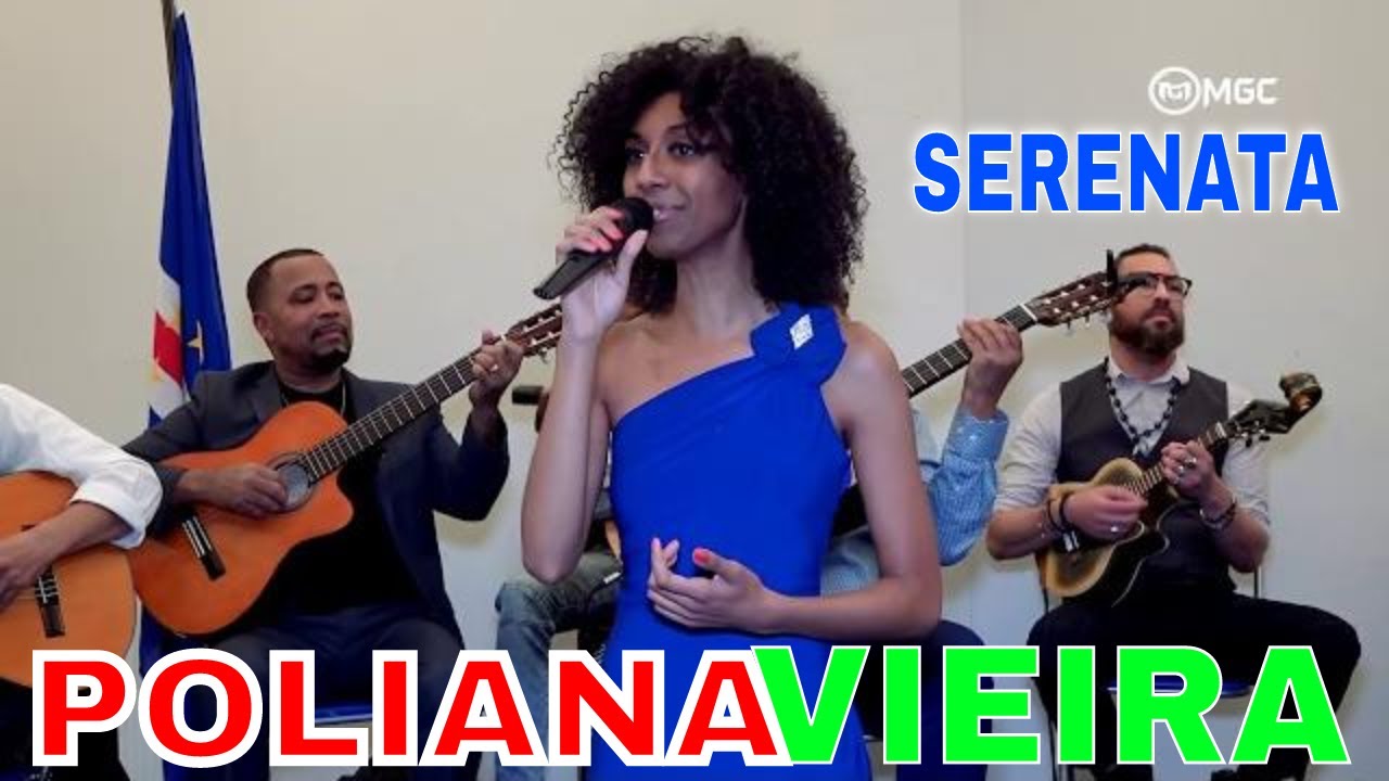 Serenata Cabo Verde - Poliana Vieira - (M'Cria ser Poeta, de Paulino Vieira). 18/10/2019 Rotterdam.