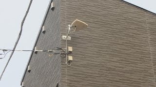 テレビアンテナ壁面取付