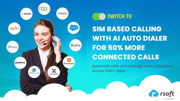 RSoft SalezRobot AI SIM-Based Auto Dialer & Calls Management System | RDialer