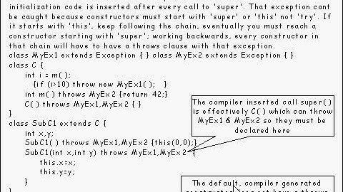 Java Tutorial 19.04: Constructors and Initialization