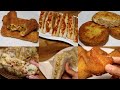 6 Easy Bread snacks Recipes, Chicken Sandwich, Garlic Bread,Bread Patties,Bread Roll