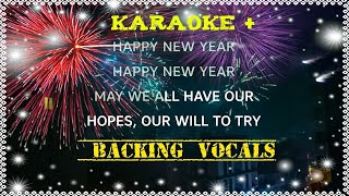 Happy New Year ~ ABBA || Karaoke + Backing Vocals