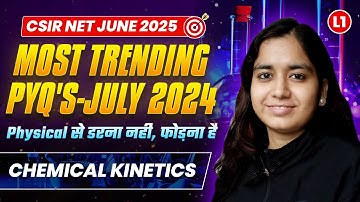 CSIR NET Chemical Kinetics PYQ Practice 2025 - Must Watch | IFAS