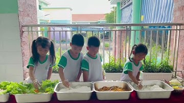 NH 2025 2026 - MN Phú Tân - Tiệc Buffet - Lớp Lá 5