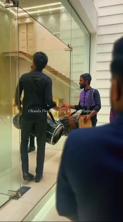 🤵🏻‍♂️👰🏻‍♂️ Dhol Welcome 🥁0770555255, 0789516725  #viral #wedding