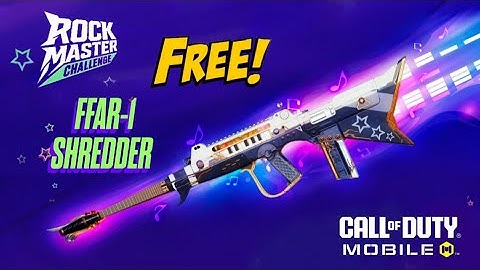 FREE LEGENDARY FFAR 1 - SHREDDER in COD Mobile