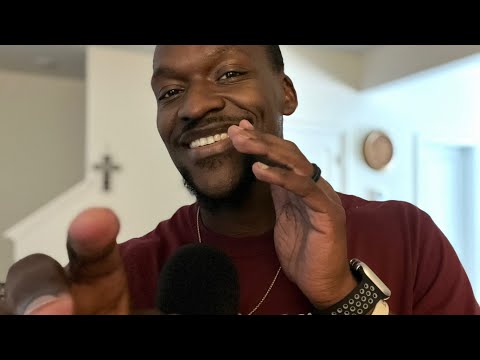 ASMR | Mouth Sounds + Finger Fluttering (hand sounds)