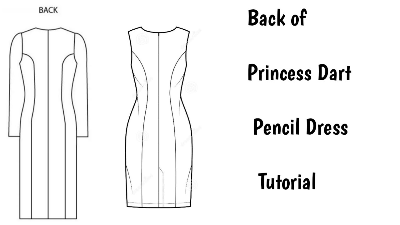 how to cut princess dart dress Bodice Darts- How To Move Darts Modeliste Creative