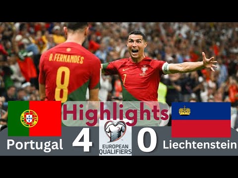 Portugal vs Liechtenstein 2023 Highlights | EURO 2024 QUALIFIERS