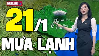 Dự báo thời tiết hôm nay và ngày mai 21/1 | Dự báo thời tiết đêm nay mới nhất screenshot 5