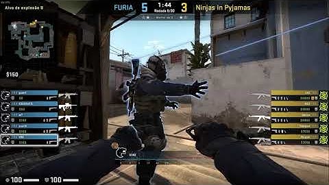 Pov csgo demo VINI (23/11) Furia vs NIP - Mirage (ESL Pro League 04/09/2021)