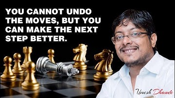You Can Not Undo the Moves, But You Can Make The Next Step Better | Morning Mantra |Umesh Dhande Sir