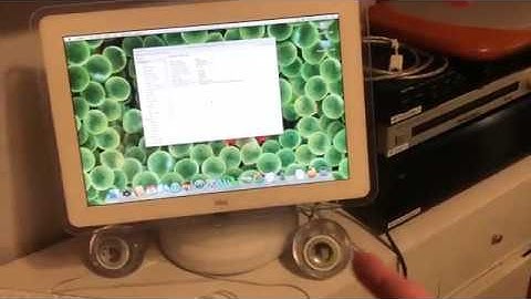 iMac G4 17inch 10.4 Install