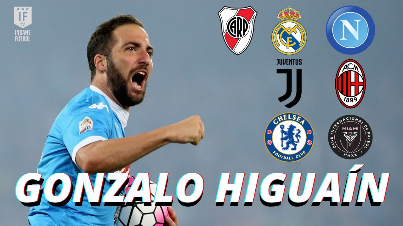 Equipos donde jugó Gonzalo Higuaín 💣 Mejores Goles YouTube Equipos donde jugó Gonzalo Higuaín 💣 Mejores Goles YouTube