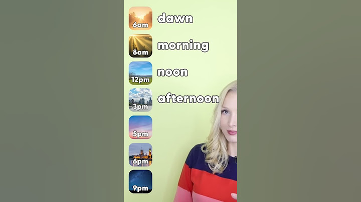 Can you name these times of day? #learnenglish #english #vocabulary