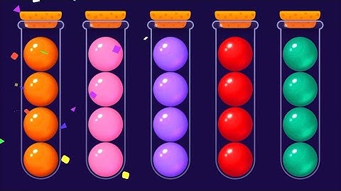 Ball game level 611- 616 | Ball Sort puzzle