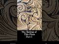 This Piece from Start to Finish | Leather Carving Process(Part1) #leathercraft #carvingdesign
