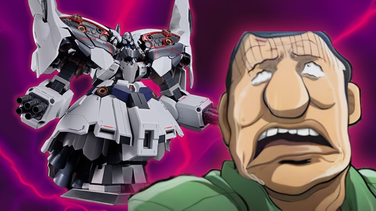 A Gundam fan who wanted to buy a Neo Zeong and had to stop at