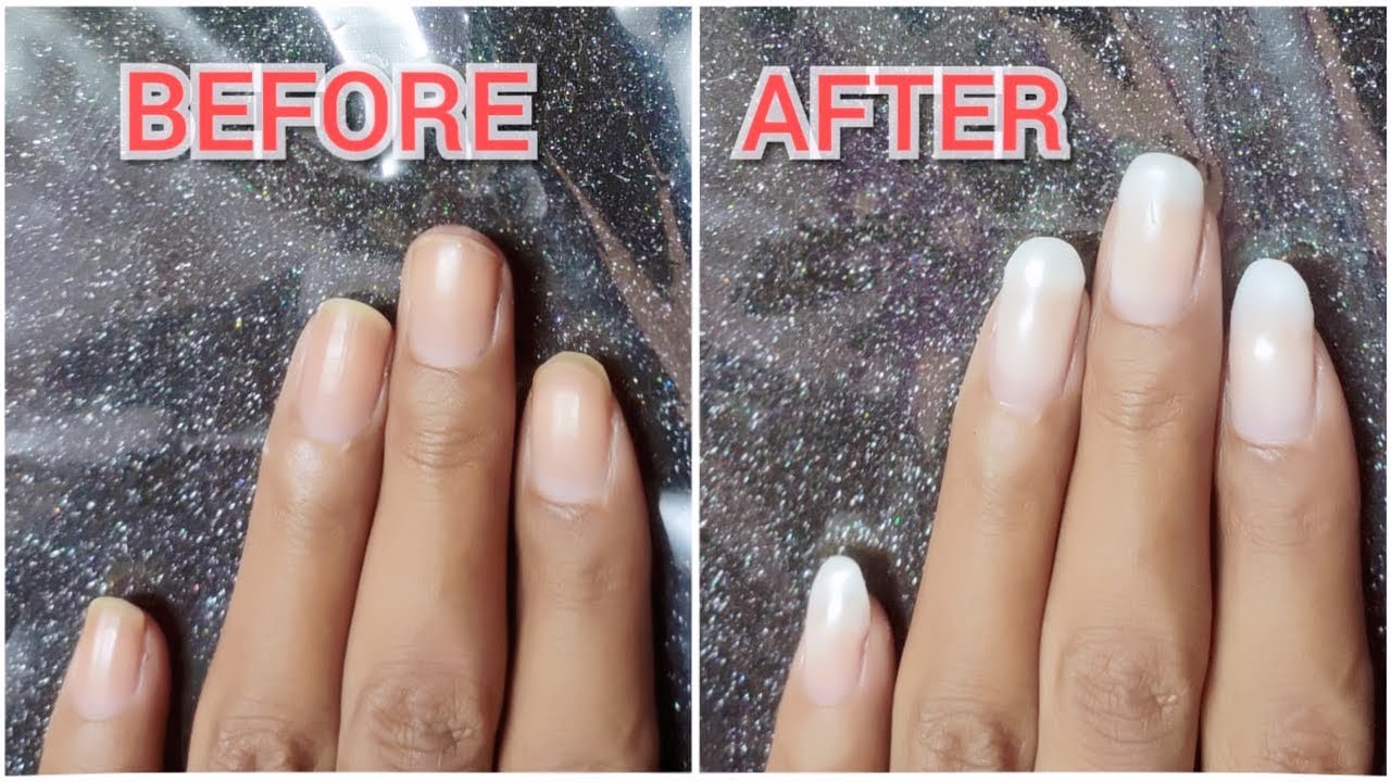 Mshare nail builder nail extension using green tea bag nail art