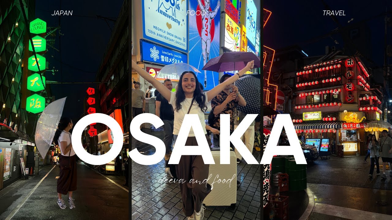 Spending 24 Hours in Osaka - Japan Food & Travel Tour