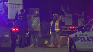 Utility worker hit and killed on Galveston Road near Webster, police confirm