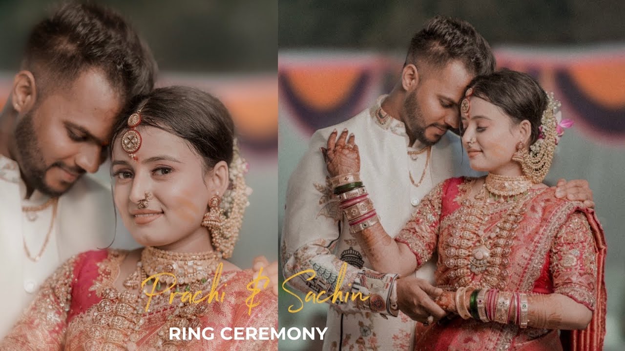 Prachi & Sachin || Ring Ceremony || The Filmy Vibes By Saggy Patil