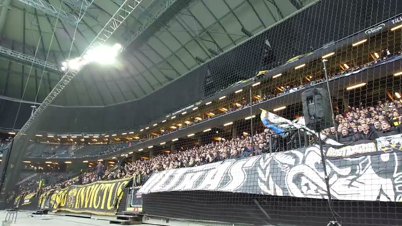 Nya ramsan innan avspark (AIK - Sirius 0-0)