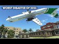 Worst Air Crash in 30 Years | Crashing Seconds Before Landing (With Real Video)