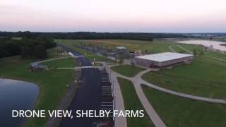 Shelby Farms drone view