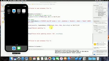 CRUD in IOS with SQLite Objective C