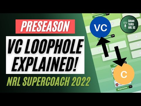VICE-CAPTAIN LOOPHOLE EXPLAINED! | NRL SuperCoach 2022