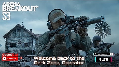 ARENA BREAKOUT | WELCOME BACK TO THE DARK ZONE | SESSION 3 #arenabreakout #session3 #darkzone