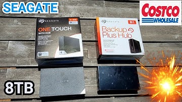 Watch Before you Buy Seagate 8TB Desktop Hard Drive with Rescue Data Recovery Services Costco