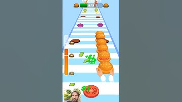 Level #11 | Burger Stack Run Gameplay | #shorts #shortsfeed #gaming