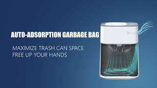 Joybos® 3.96 Gallon Touchless Smart Adsorption Trash Can