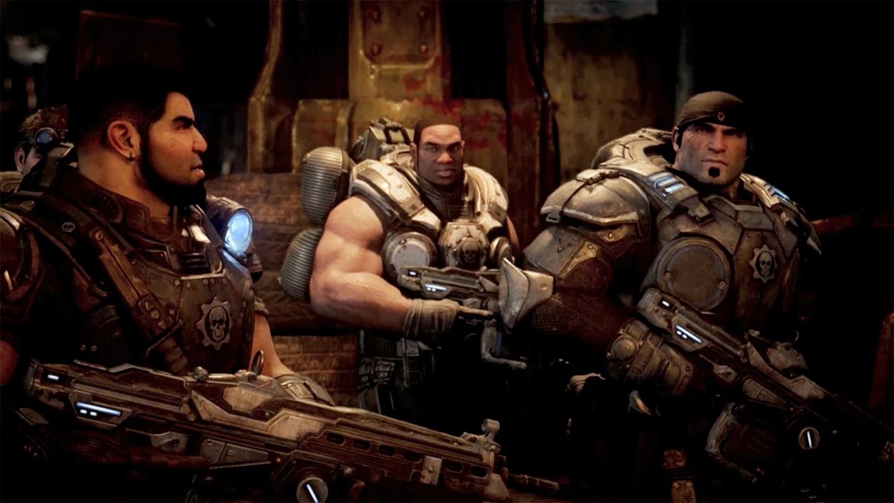 Gears of War 4: Ultimate Edition - XBOX ONE (2016) / Footage 38 / 'Co-Op  Versus A.I.' Online Play 