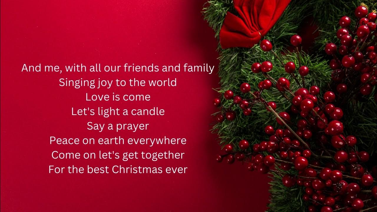 NewSong The Best Christmas Ever Lyric Video YouTube