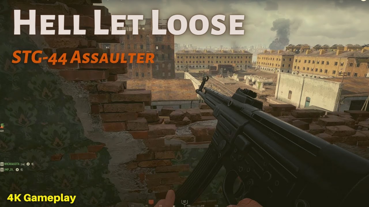 Hell Let Loose | STG-44 Assaulter | 4K | PS5