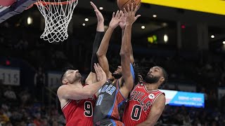 Oklahoma City Thunder vs Chicago Bulls - Full Game Highlights | November 25th, 2022 NBA Season