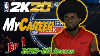 NBA2K20 My CAREER | Ep 1 "Premiere Week" (Season 1) screenshot 1