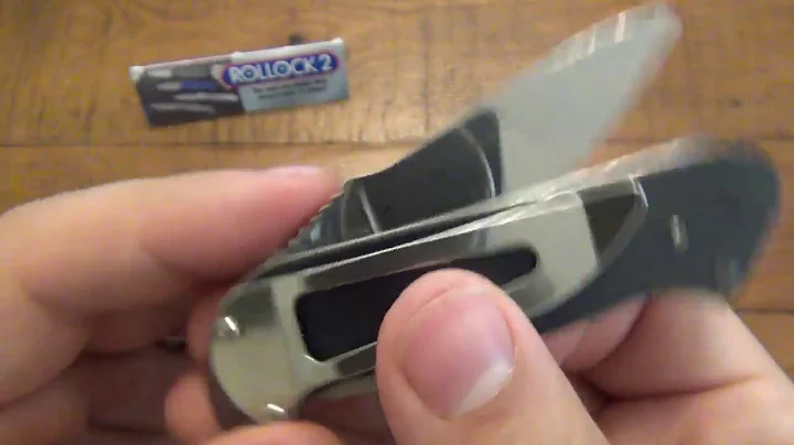Benchmark "Rolox" & CRKT "Rollock 2" (Vintage Fold...