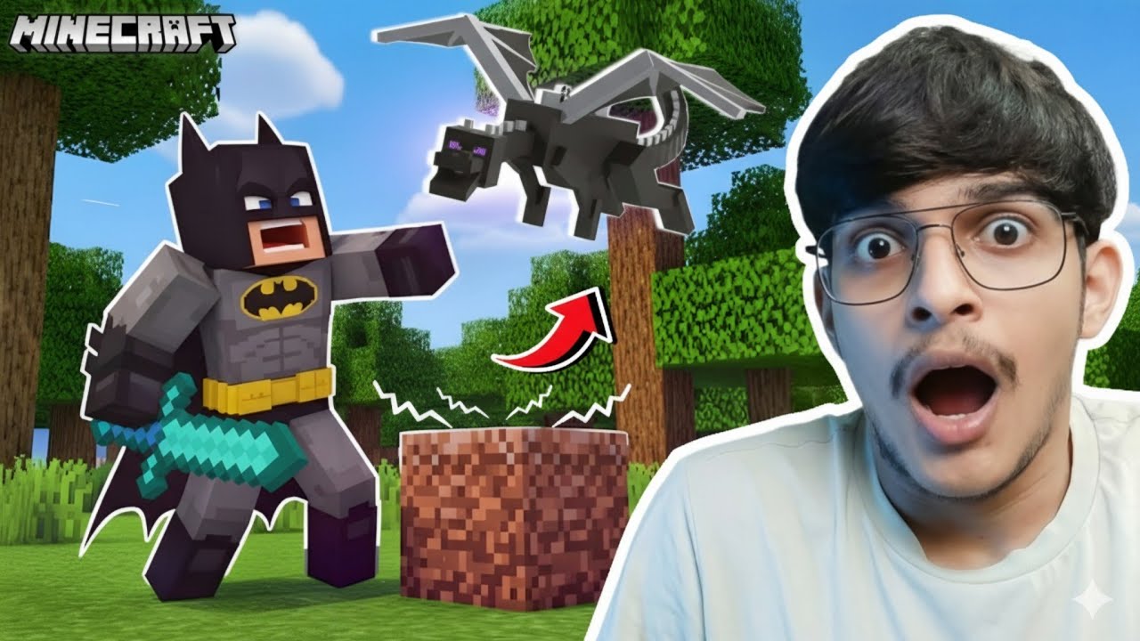 Minecraft But Block Drops Are Random | The End