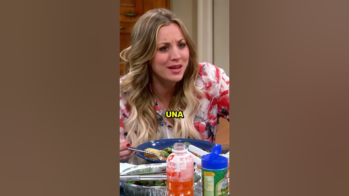 Sheldon explica el problema de la mesa del comedor 😅 #shorts