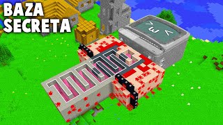 Am Gasit O Baza Secreta Intr-o Fata TV in Minecraft