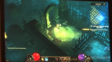 Diablo 3 off screen gameplay - Gamescom 2011