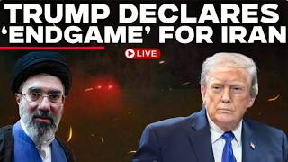 Trump Warns Iran LIVE | President Donald Trump Makes Major White House Statement | US News LIVE
